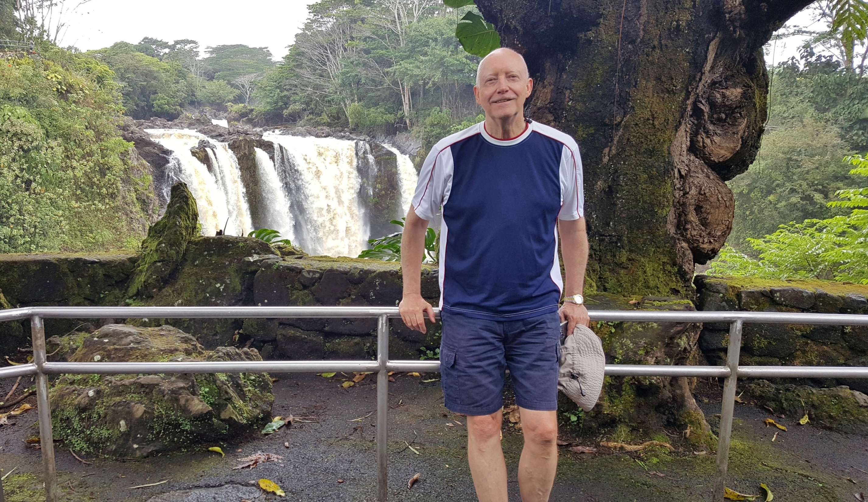 Bill at Rainbow Falls 2019